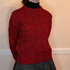 Men’s small Woolrich red and black sweater